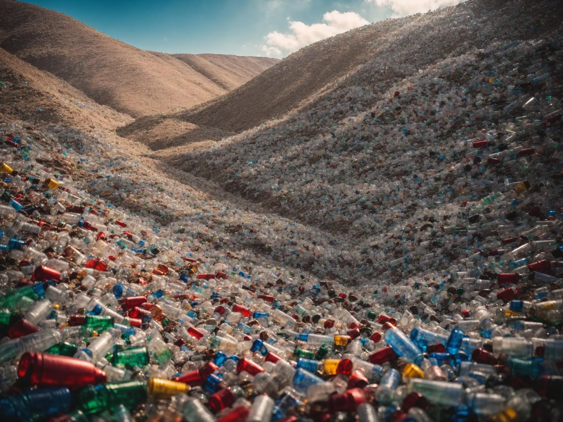 Recovered waste, weighed and sorted